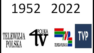 Ewolucja loga Telewizja Polska 19522022 [upl. by Kcam]