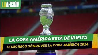 Copa América 2024 Dónde ver en los canales de TV en vivo y streaming [upl. by Atikkin]