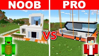 Minecraft NOOB vs PRO SAFEST ZOMBIE SECURITY HOUSE BUILD CHALLENGE [upl. by Rior]