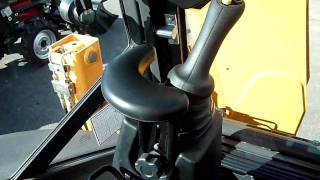 CASE Victoria CASE 590ST Backhoe Loader Interior [upl. by Milstone]