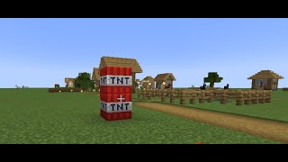 Minecraft  TNT Village [upl. by Vickey275]