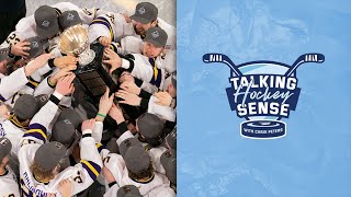 Hobey Baker Watch College Hockey Conference Tournament Previews  Talking Hockey Sense Ep 110 [upl. by Nowaj]