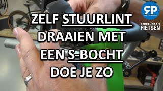 ZELF STUURLINT DRAAIENVERVANGEN MET EEN SBOCHT DOE JE ZO [upl. by Egiap257]