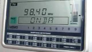 FM DX Onda Melodia 984 MHz from Spain received in Germany via SporadicE [upl. by Morrison]