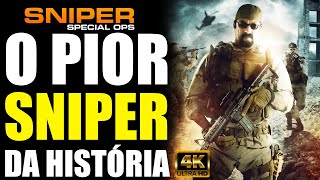 SNIPER OPERAÇÕES ESPECIAIS tem STEVEN SEAGAL de TOURO SENTADO  Piores filmes da história [upl. by Marlyn]