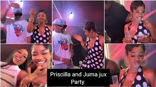 PRISCILLA in TANZANIA with JUMA JUX while they party with Chioma Goodhair and many othersviral [upl. by Eelrebma]