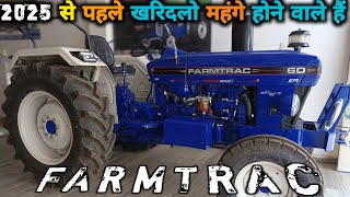 farmtrac 60 powermaxx f34 tractor ki jankari new model review in Hindi [upl. by Deibel710]