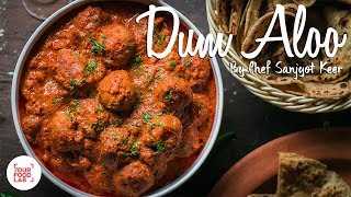 Dum Aloo Recipe  Kashmiri Dum Aloo Recipe  Chef Sanjyot Keer [upl. by Neerual]