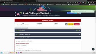 TryHackMe 675 Snort Challenge  The Basics [upl. by Dickson]