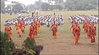 Don Bosco High school bodo dance performance [upl. by Enoved79]