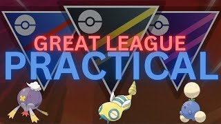 Great League SHADOW Drifblim Dunsparce Jumpluff team is PRACTICAL in PokemonGo [upl. by Christen]