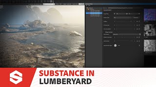 Using Substance Materials in Lumberyard  Adobe Substance 3D [upl. by Narf]