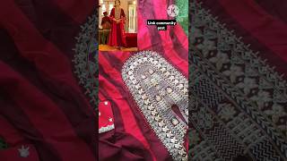 Fashor embroidered anarkali kurta set shorts trendingvideo unboxing onlineshopinghaul [upl. by Ayahsey42]