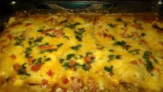 How To Make REAL Mexican Enchiladas Homemade Chicken Enchilada Recipe [upl. by Eelarual]