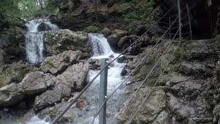 Eine Wanderung durch den Faltenbachtobel mit NebelhornGipfel im Allgäu [upl. by Hirsch]