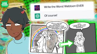 MAKING THE WORST WEBTOON EVER WITH AI [upl. by Kerek945]