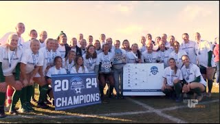 HIGHLIGHTS NMU Womens Soccer wins second straight GLIAC Tournament [upl. by Ymmot]