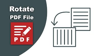 How to rotate a pdf file and save it in PDF XChange Editor [upl. by Kerekes]