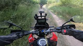 Bridgestone Trail  CRF 300 Rally  ABR 2024 [upl. by Notwal]