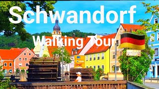 SchwandorfBavaria 🇩🇪 Walking Tour Bavarian Village 4K [upl. by Yecram716]