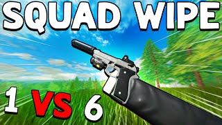 Destroying HUGE SQUAD for INSANE LOOT in ROBLOX Aftermath [upl. by Ayitahs596]