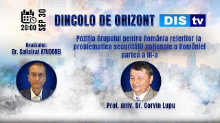 Pozitia Grupului pentru Romania referitor la problematica securitatii nationale a Romaniei p III [upl. by Shannen]