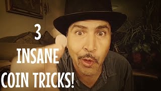 3 INSANE COIN TRICKS that look like real magic REVEALED [upl. by Rainer863]