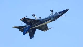 RCAF CF18 Hornet Demo Bagotville Airshow 2024 [upl. by Stephi904]