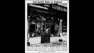 Aftermath Of The quotSergeants Affairquot AntiJewish Riots Across British Cities  August 1947 [upl. by Latsirc]