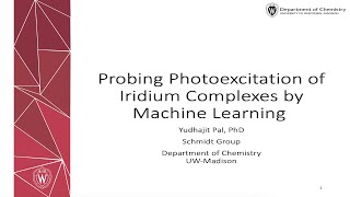 Probing Photoexcitation of Iridium Complexes by Machine Learning [upl. by Minne]