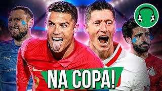 ♫ VAI TER CR7 E LEWA NA COPA SIM  Paródia Cê Acredita  João Neto e Frederico Part MC Kevinho [upl. by Suiradel]