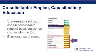 CCAA Applicant User Guide  Spanish [upl. by Aylward]