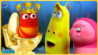 Larva CARTOONS Episode 96THE KINGS LONELY THRONE  Cartoons box by SMToon Asia [upl. by Lomax2]