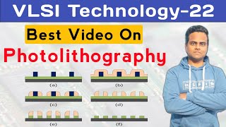 Photolithography Process  Optical Lithography In VLSI  VLSI technology [upl. by Dewie]