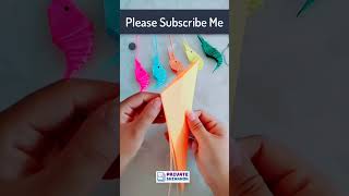 DIY ORIGAMI SHRIMP 🦐 Paper Crafts For School Easy Origami 🦐 paper prawns diy [upl. by Maher]