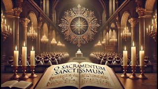 O Sacramentum Sanctissimum  Gregorian Chant Hymn for Eucharistic Adoration  Sacred Choir Music [upl. by Adlen]