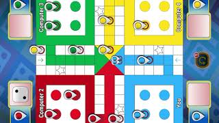 ludo game in 4 players  ludo king 4 players  ludo offline  ludo gameplay games ludo [upl. by Edy]