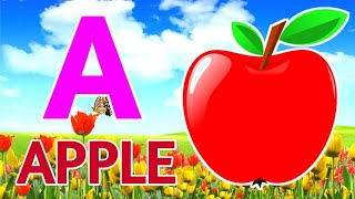 A for apple  अ से अनार  abcd  phonics song  a for apple b for ball c for cat  abcd song  abcde [upl. by Lletnwahs453]