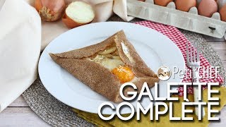 Galettes complète  clătite sărate [upl. by Ayanet]