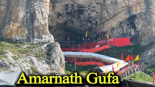 Amarnath yatra  Baltal Base Camp To Amarnath Gufa  Amarnath Yatra Complete Guide  Ranjo [upl. by Eramal]