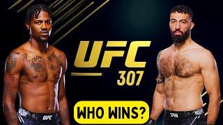 Roman Dolidze vs Kevin Holland UFC 307 [upl. by Lilaj510]