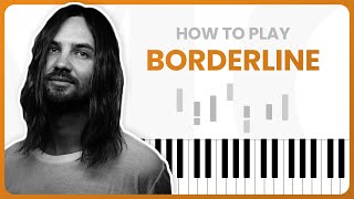 Borderline  Tame Impala  PIANO TUTORIAL Part 1 [upl. by Annia497]