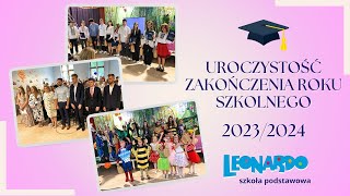 Zakończenie roku szkolnego 20232024 w szkole podstawowej LEONARDO we Wrocławiu [upl. by Tamanaha173]