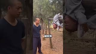 Shaolin monk training shorts fyp viral monk shaolinmonk [upl. by Haerb570]