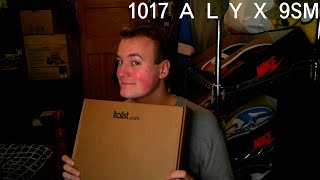 Unboxing  The 1017 Alyx 9SM Silver SS 2020 Cuban Links Necklace Italist Review [upl. by Nevar]