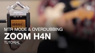 Zoom H4n MTR mode and Overdubbing [upl. by Ayotas]