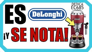 ☕️ ¡Probamos la DELONGHI DEDICA EC685  ✅ ¿ES RECOMENDABLE esta cafetera CON ESPUMADOR OPINIONES [upl. by Suoicserp795]