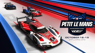 2024 iRacing Petit Le Mans powered by VCO  Michelin Raceway Road Atlanta [upl. by Attikin340]