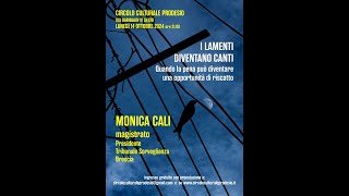 Monica Cali ProDesio 14 10 2024 [upl. by Hamimej]