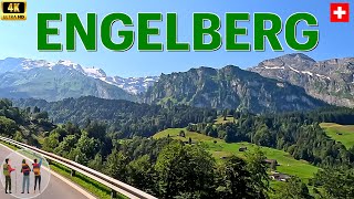 Uncut Scenic Drive to Engelberg at 2x Speed  4K 60fps HDR [upl. by Trammel938]